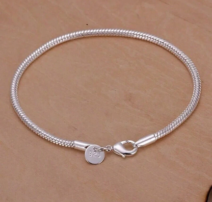 MINIMAL GRACE: 925 SILVER BRACELET